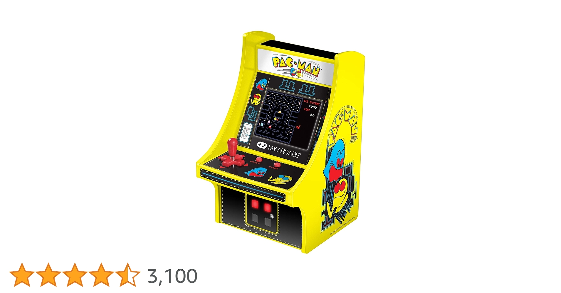 パックマン 海外 アーケード 未使用 新品 Amazon.co.jp: MyArcade 6.75インチ レトロ パックマン ミニ